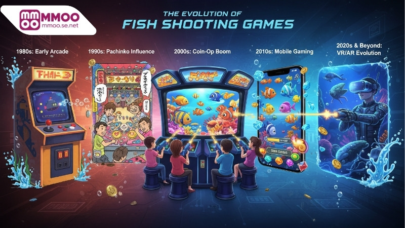 Lịch sử game bắn cá từ thời máy cơ